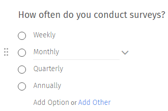 Single Select Multiple Choice Questions