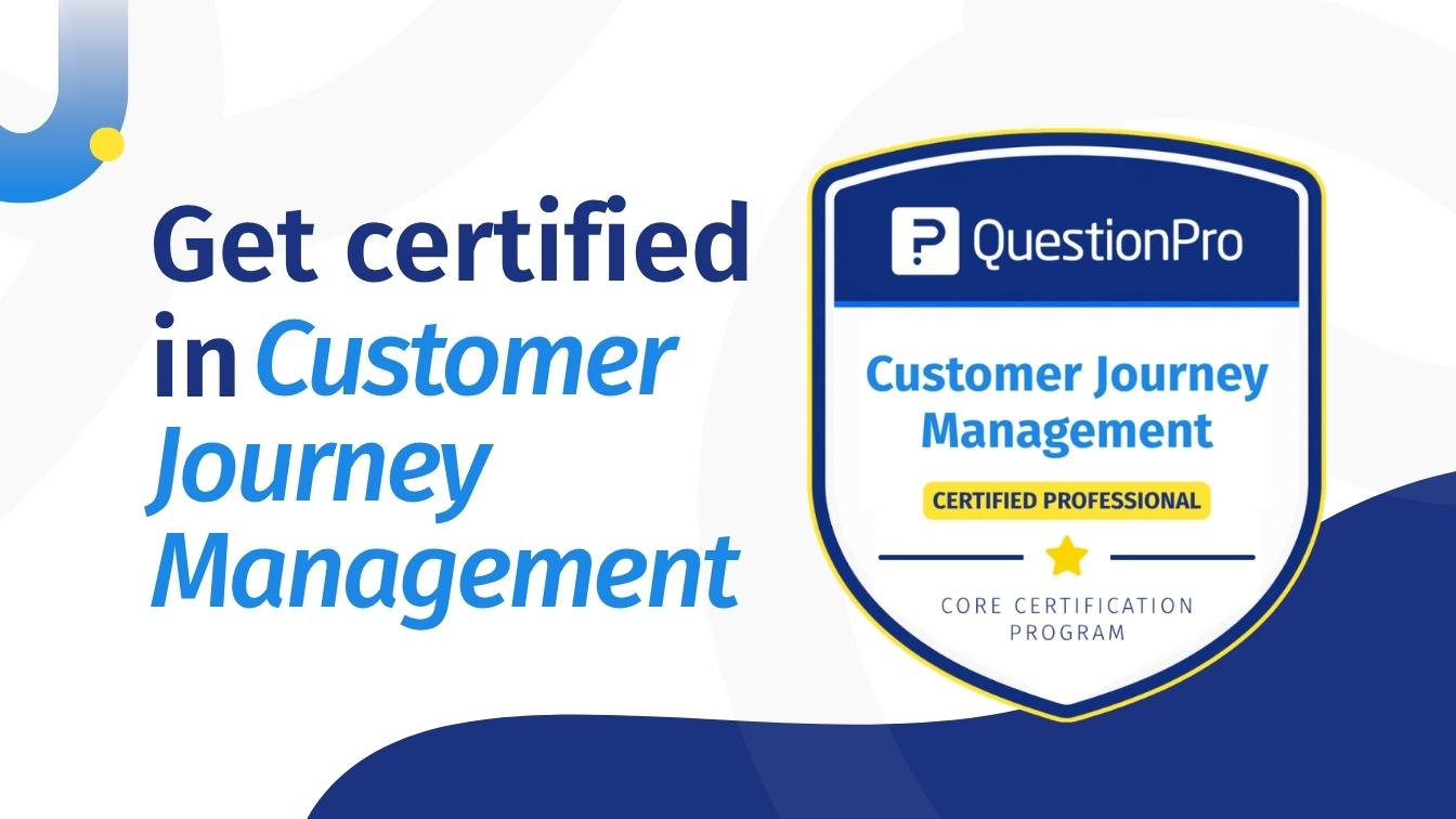 Customer Journey Management Certification