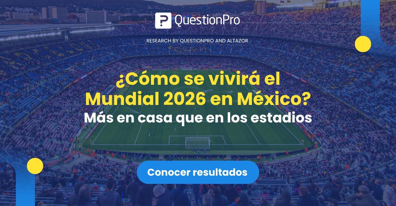 Estudio Mundial 2026 México