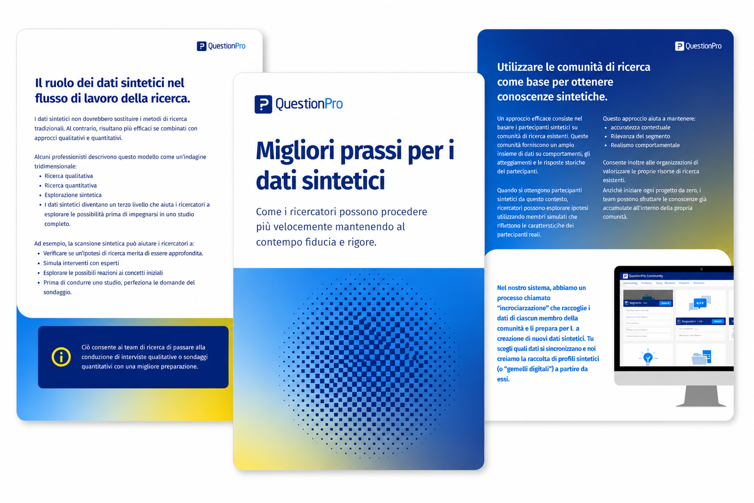 E-book: Migliori pratiche per l'utilizzo dei dati sintetici nelle ricerche di mercato - QuestionPro