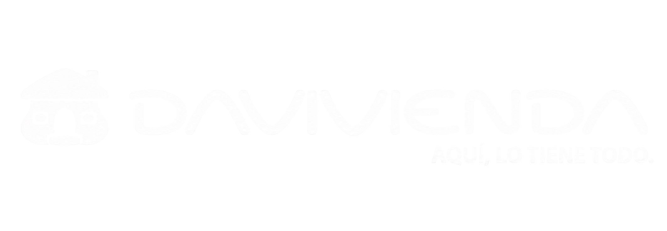davivenda logo blanco