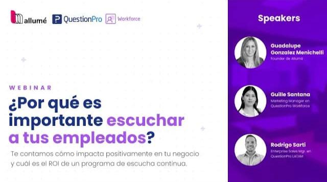 ¿Por qué es importante escuchar a tus empleados? | QuestionPro & Allumé